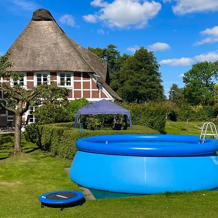 Altes Oste, Pool, & Meer, Gezeitenwandel, Haus Mit 3 & Kamin Hemmoor