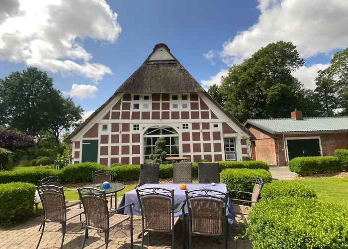 Prázdninový dům Altes Oste Mit Gruenkohltour & Bossel-wochenende Hemmoor